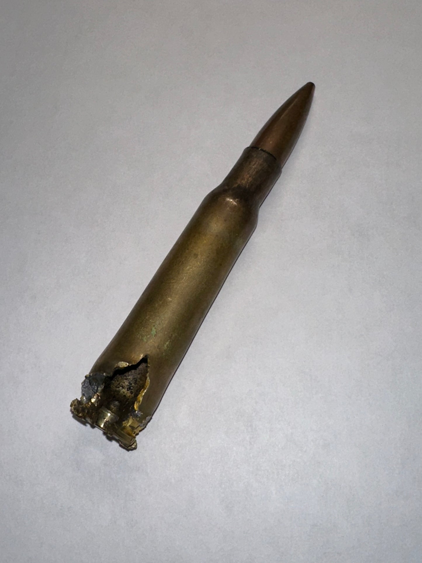 Exploded 50 BMG Shell , ManCave Decoration